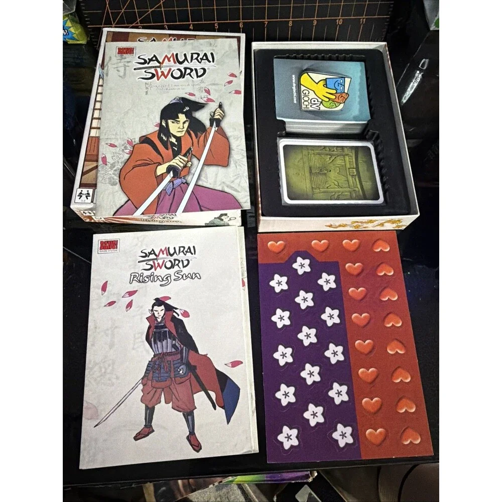Samurai Sword Rising Sun Expansion DV Giochi 2014 Emiliano Sciarra Card Game
